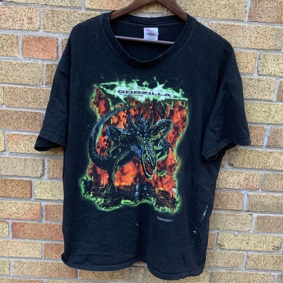 Vintage Godzilla Movie Promo T Shirt XL - Picture 1 of 5